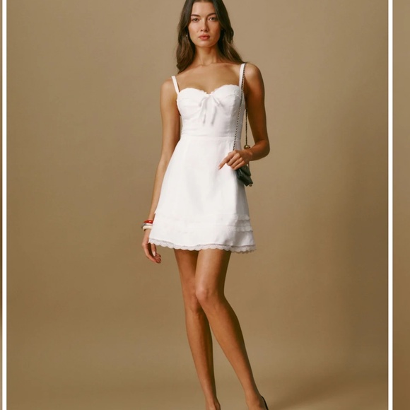 Reformation Arya Linen Dress - Picture 3 of 6